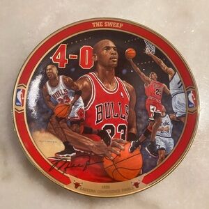 The Sweep Commemorative Plate - Red and Gold